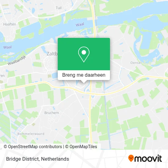 Bridge District kaart
