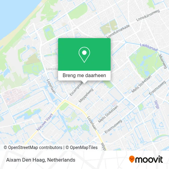 Aixam Den Haag kaart
