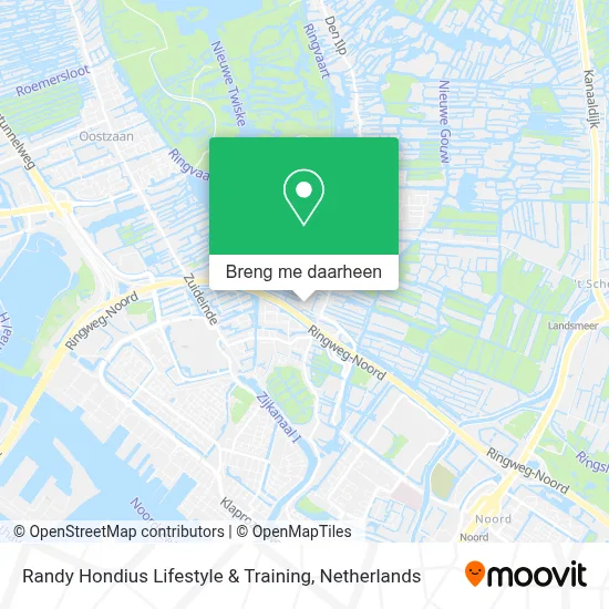 Randy Hondius Lifestyle & Training kaart