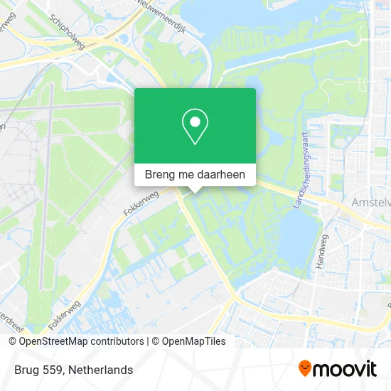 Brug 559 kaart