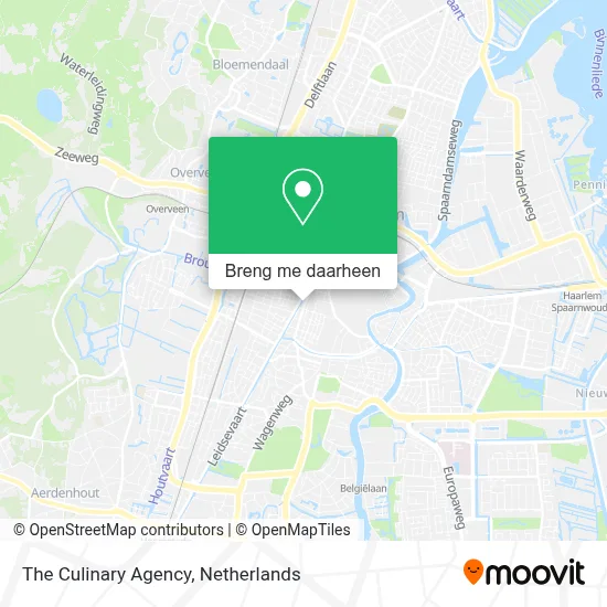 The Culinary Agency kaart