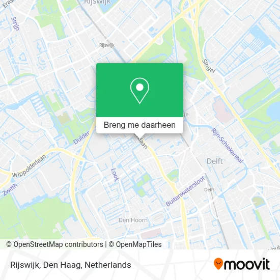 Rijswijk, Den Haag kaart