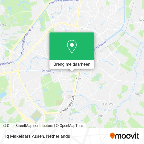Iq Makelaars Assen kaart