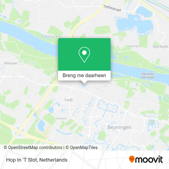 Hop In 'T Slot kaart