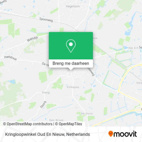 Kringloopwinkel Oud En Nieuw kaart