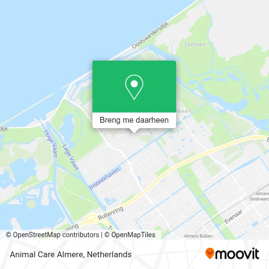 Animal Care Almere kaart