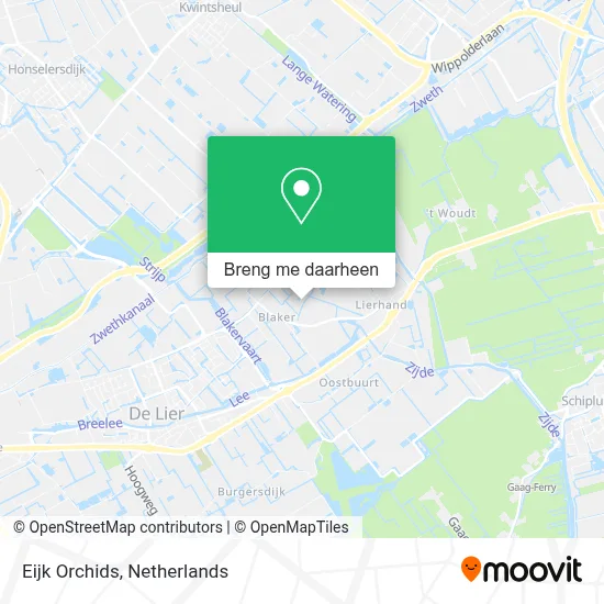 Eijk Orchids kaart