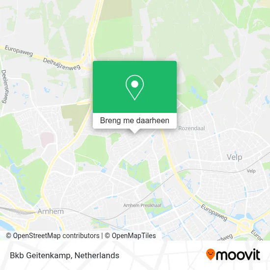 Bkb Geitenkamp kaart