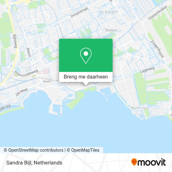 Sandra Bijl kaart