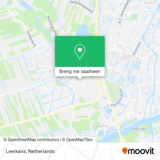 Leerkans kaart
