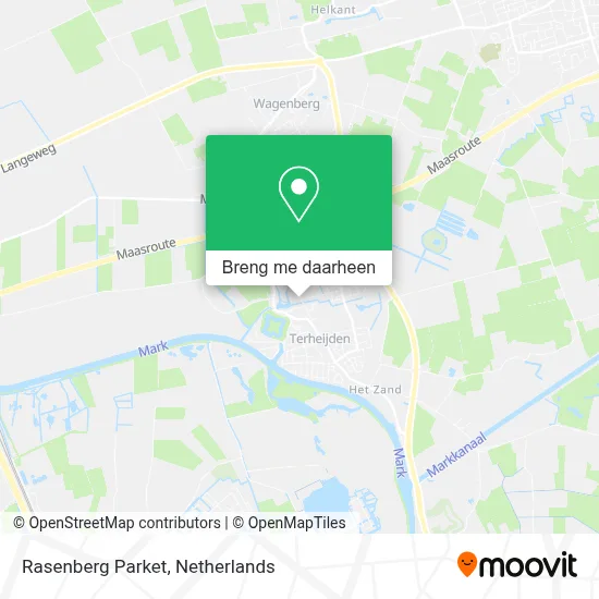 Rasenberg Parket kaart