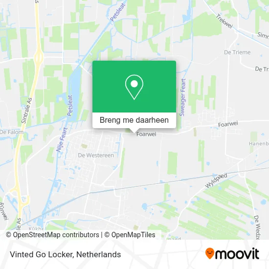 Vinted Go Locker kaart