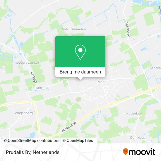 Prudalis Bv kaart