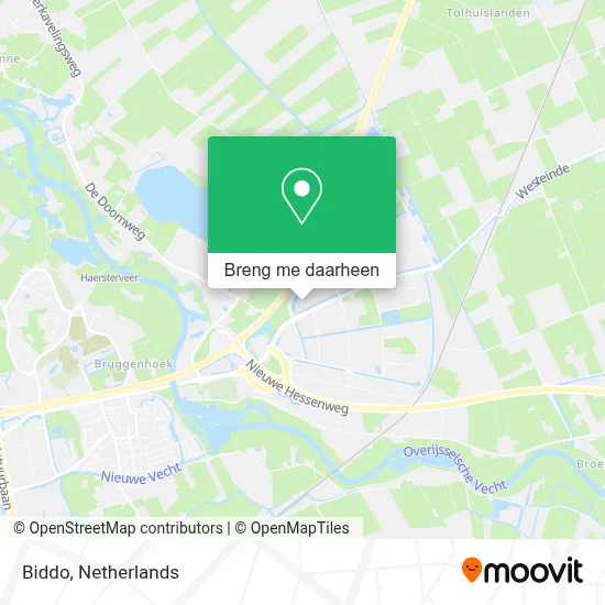 Biddo kaart