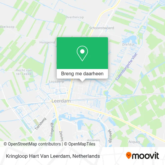 Kringloop Hart Van Leerdam kaart