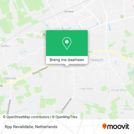 Rpp Revalidatie kaart