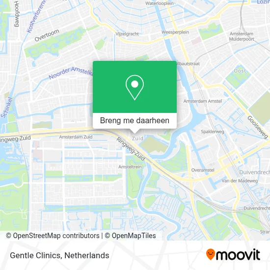 Gentle Clinics kaart