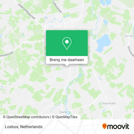 Losbox kaart