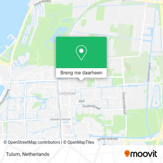 Tulum kaart