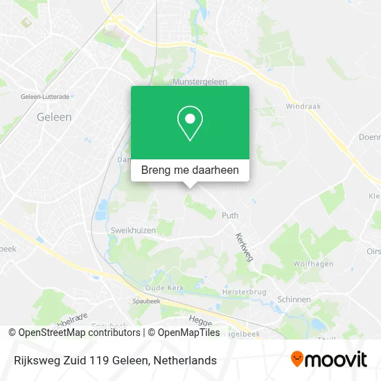 Rijksweg Zuid 119 Geleen kaart