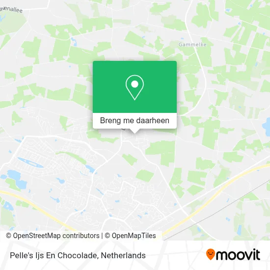 Pelle's Ijs En Chocolade kaart