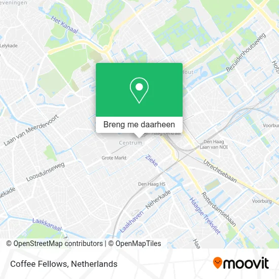 Coffee Fellows kaart