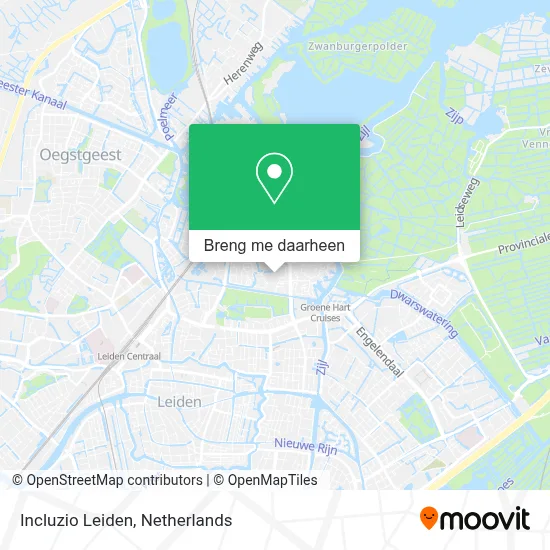 Incluzio Leiden kaart
