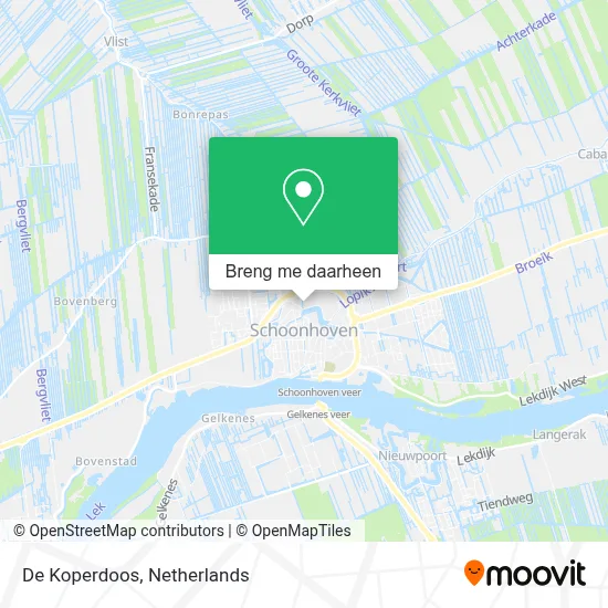 De Koperdoos kaart