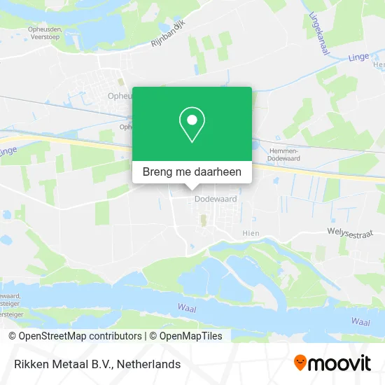 Rikken Metaal B.V. kaart