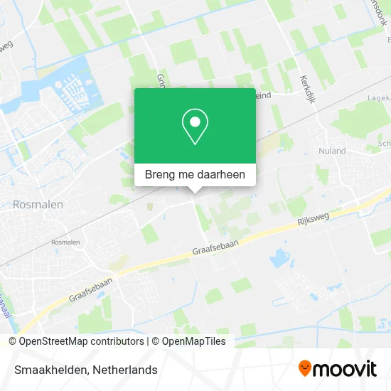 Smaakhelden kaart
