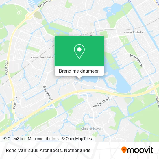 Rene Van Zuuk Architects kaart