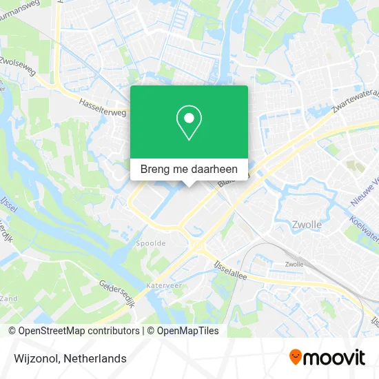 Wijzonol kaart