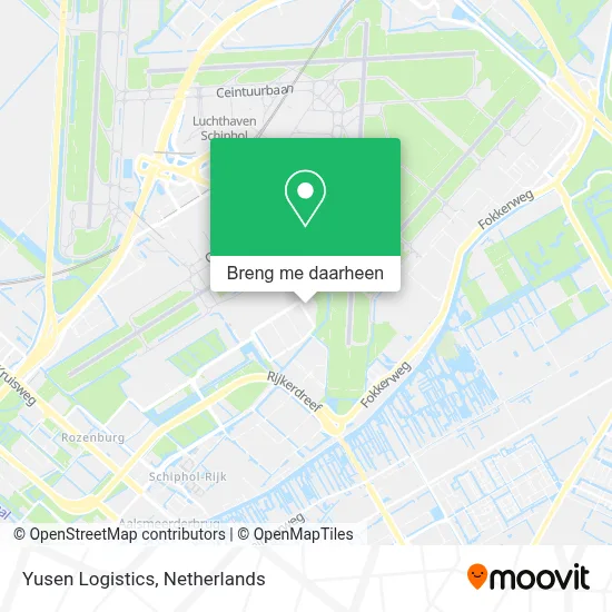 Yusen Logistics kaart