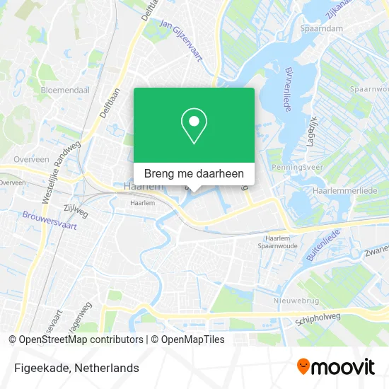 Figeekade kaart