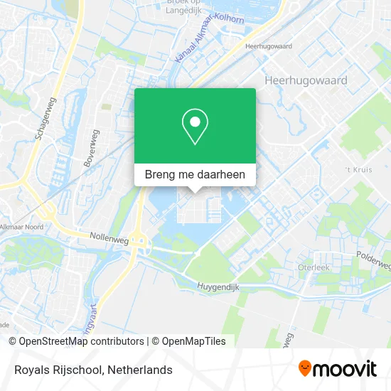 Royals Rijschool kaart