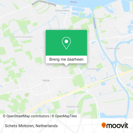 Schets Motoren kaart