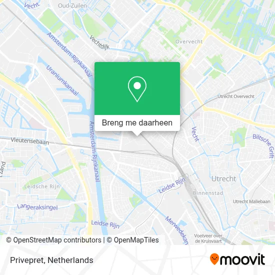 Privepret kaart