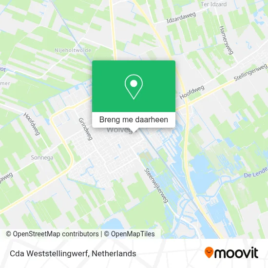 Cda Weststellingwerf kaart