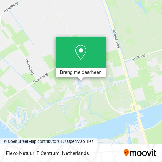 Flevo-Natuur 'T Centrum kaart
