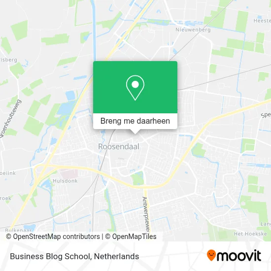 Business Blog School kaart