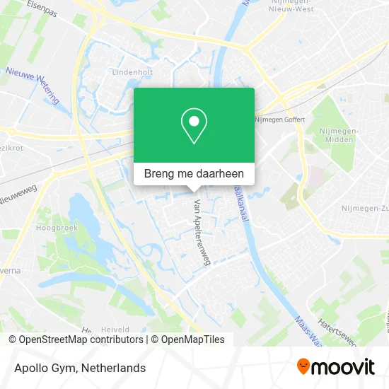 Apollo Gym kaart