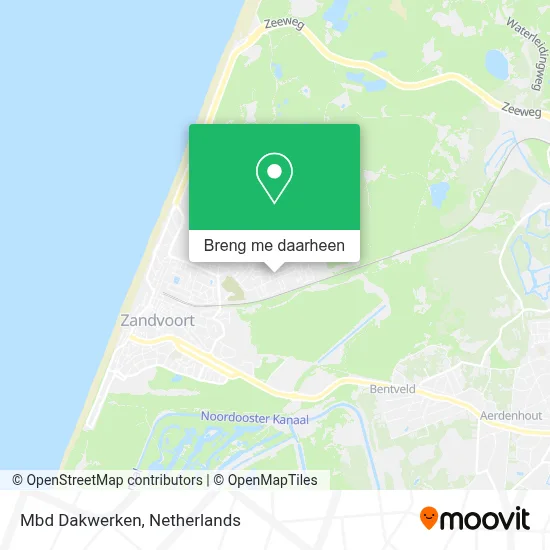 Mbd Dakwerken kaart