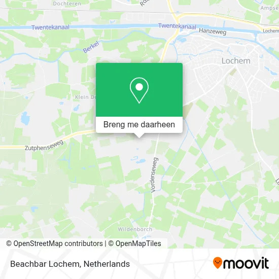 Beachbar Lochem kaart
