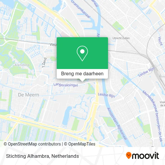 Stichting Alhambra kaart