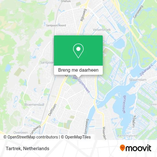Tartrek kaart
