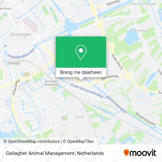 Gallagher Animal Management kaart