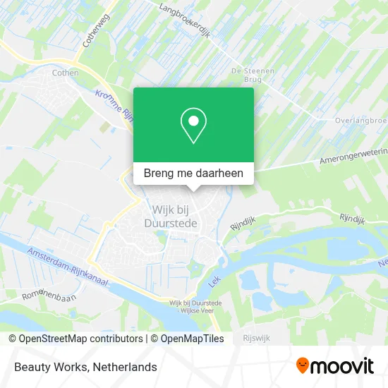 Beauty Works kaart