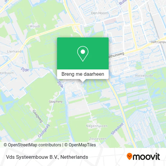 Vds Systeembouw B.V. kaart