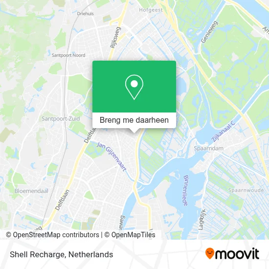 Shell Recharge kaart