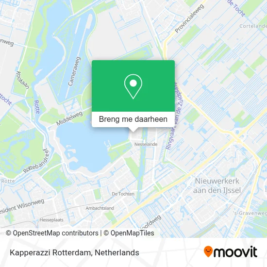 Kapperazzi Rotterdam kaart